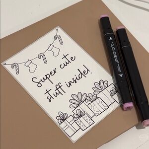 Holiday Shipping Supplies, Shipping Stickers, 50 Count, Thermal